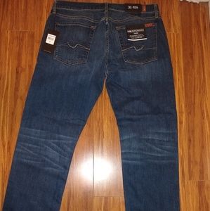Slimmer straight fit denim jeans